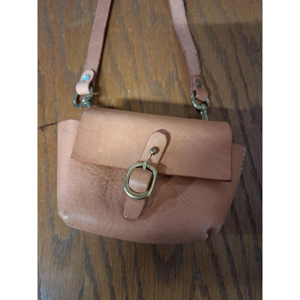 Artemis Mini Leather Crossbody Bag With Adjustable Strap